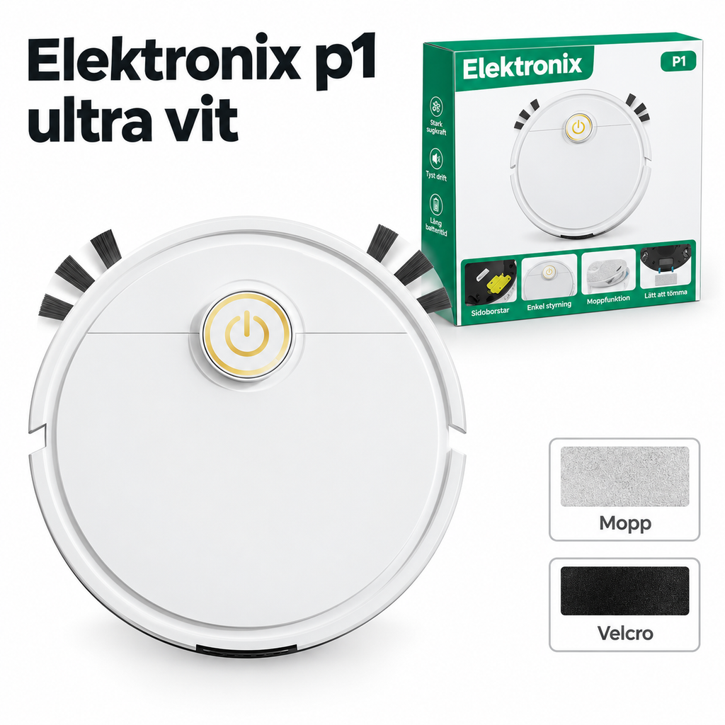 Elektronix P1 Ultra - Dammsuger & Moppar